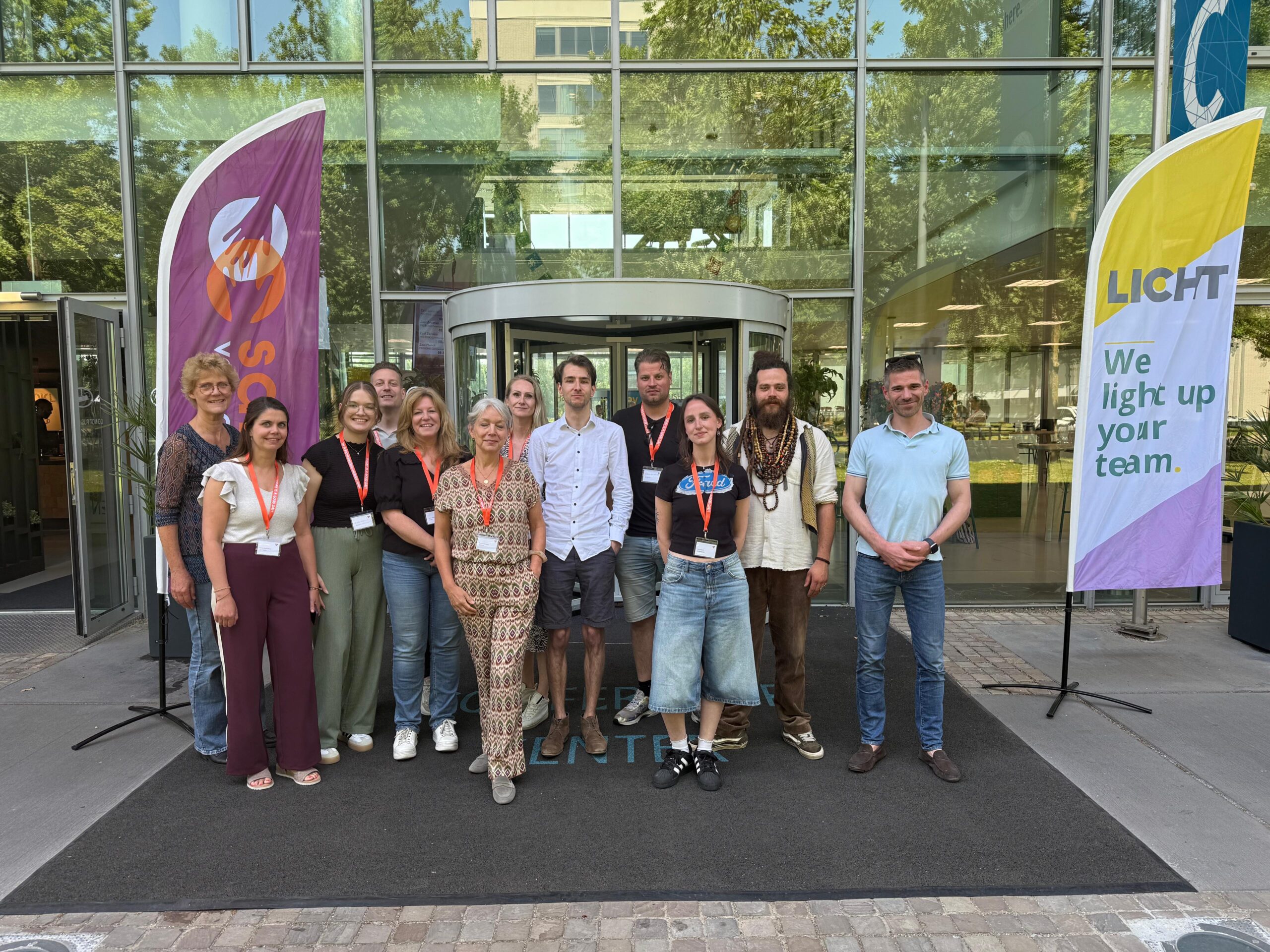 het hele team van de pro bono communicatie dag