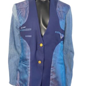 Blauw colbert